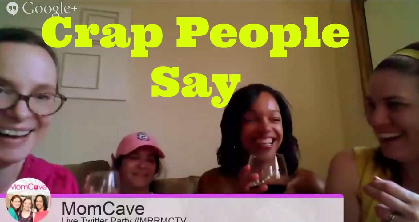 Crap People Say - Mama Never Told Me Giveaway - MomCave LIVE - Ep 13 - Childbirth Pregnancy