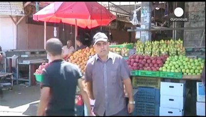 Los gazatíes aprovechan la tregua humanitaria para abastecerse