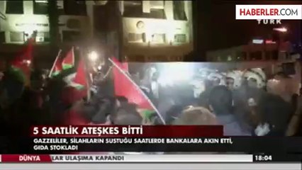 Gazze'de Ateşkesin Ardından Saldırılar Yeniden Başladı