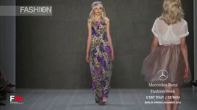C'EST TOUT - CE'NOU Spring Summer 2015 Berlin Fashion Week by Fashion Channel