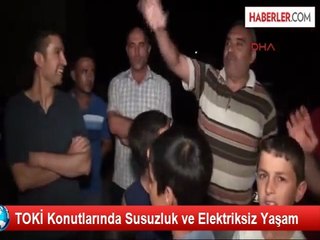 Osmaniye TOKİ Konutlarına Elektrik Verilmesi İçin Başvurulmamış