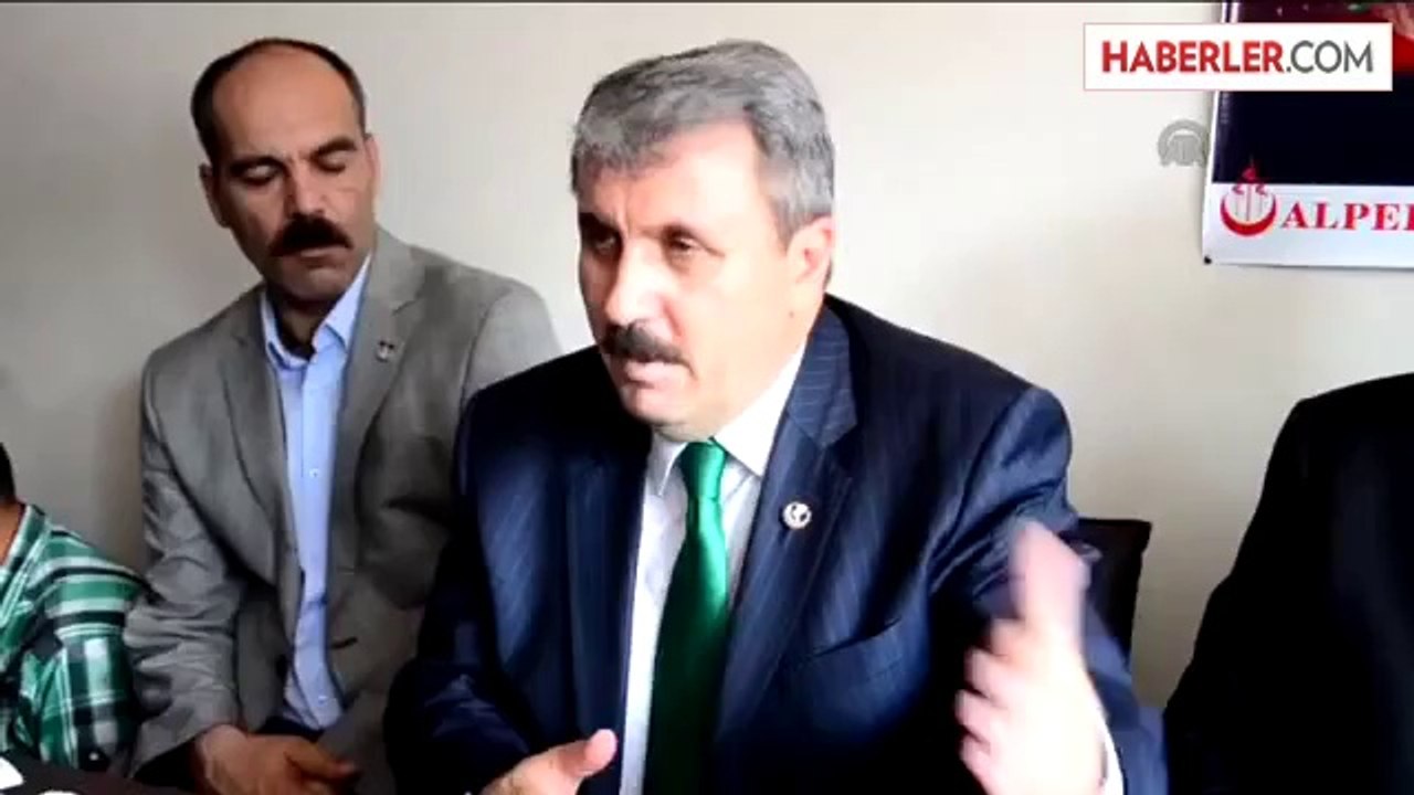 BBP Genel Başkanı Destici - MANİSA Büyük Birlik Partisi Genel Başkanı Mustafa Destici Manisa'da