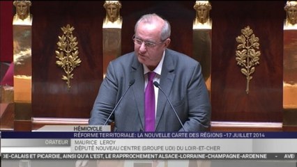 Réforme territoriale :  "les lasagnes territoriales" de Maurice Leroy et les critiques de Xavier Bertrand