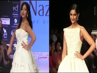 IIJW 2014 _ Sonam, Yami sizzle on ramp