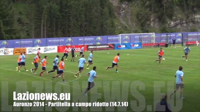 17.07.14 Auronzo - Lazio, partitella a campo ridotto