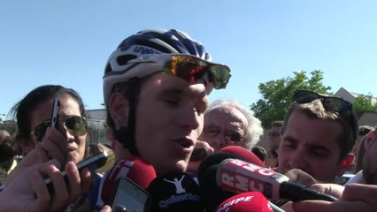Tour de France 2014 - Etape 12 - Arnaud Démare : "Je suis satisfait car je suis cuit"