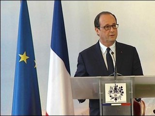 Hollande: "La démocratie c'est la dispute organisée" - 17/07