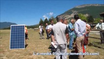 Le lancement du projet de parc photovoltaïque du Chevalet par la CNR à Aspres-sur-Buëch (Hautes-Alpes)