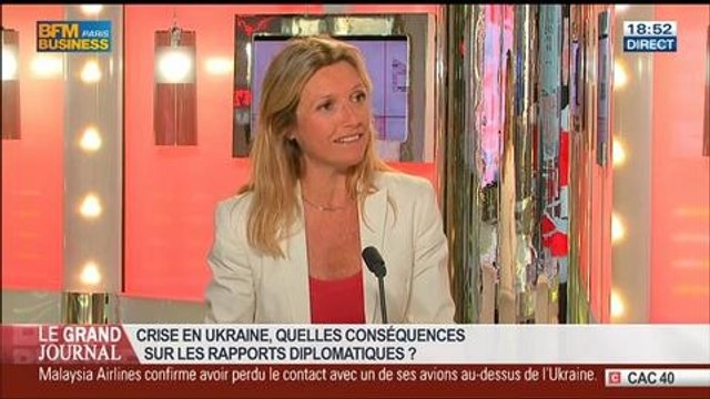 Pascale Joannin et Benaouda Abdeddaïm, dans Le Grand Journal – 17/07 4/7