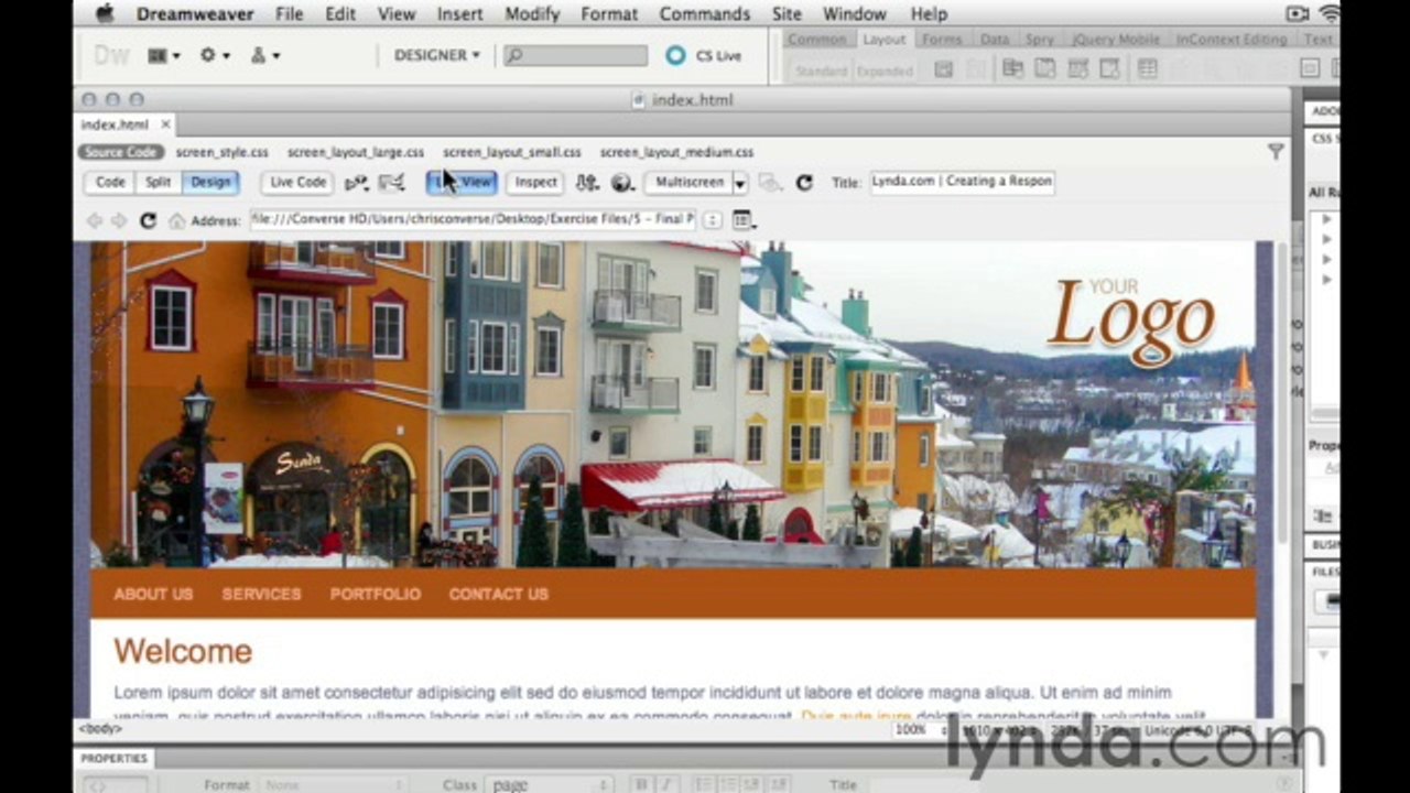 What to expect with Design view in Dreamweaver with Mr. Mubashar