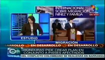 Exigen en Honduras plan conjunto México-CA contra migración de menores