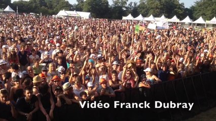 Concert de Stromae au festival de Poupet