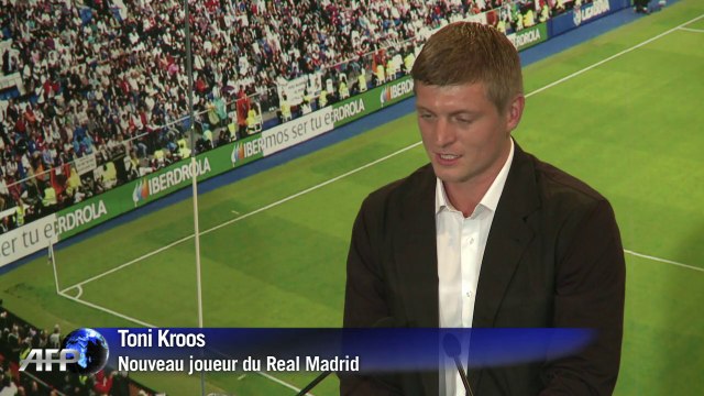 Football : l'Allemand Toni Kroos arrive au Real Madrid
