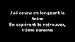 Coeur de Pirate - Place de la République (Lyrics / Paroles)