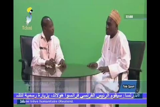 TELE SPORT TCHAD DU 17 JUILLET 2014 SUR TOL