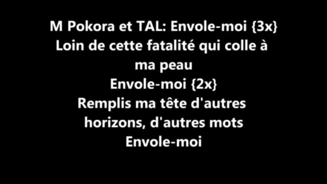 ENVOLE MOI - Tal & M Pokora (Lyrics / Paroles)