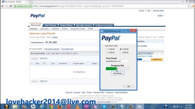 Paypal Money Hacker V2.8 Free Download Paypal Money Hacker V2.8 Free Download