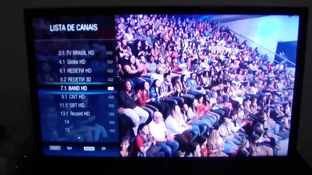 Os 5 canais digitais do Mendanha finalmente pegando aqui