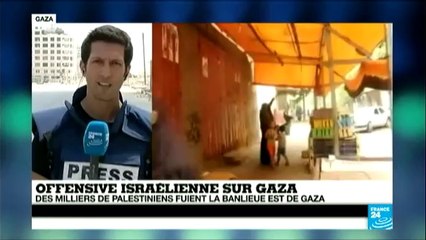 Gaza _ Des scènes dramatiques, horribles à Chedjaïa après le bombardement israélien_(360p)