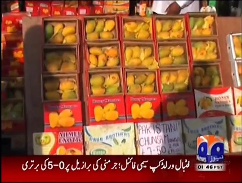 Pakistani mangoes in great demand in Britain but short of supply