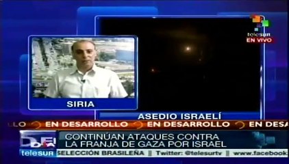 Скачать видео: Siguen los bombardeos israelíes sobre la franja de Gaza