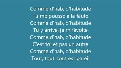 Zaho - Tout est pareil (Lyrics / Paroles)