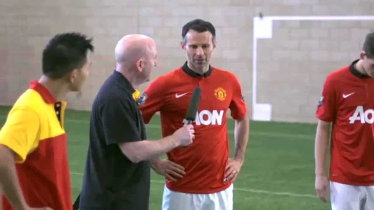 DHL TRICK CHALLENGE WITH RYAN GIGGS AND ADNAN JANUZAJ