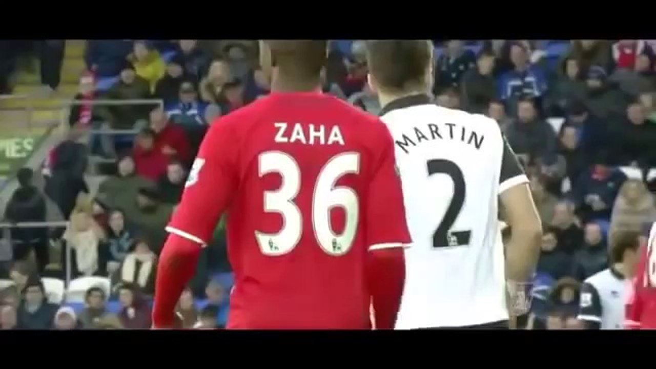 Wilfried Zaha debut for Cardiff City