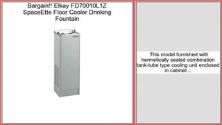 Deals Online Elkay FD70010L1Z SpaceEtte Floor Cooler Drinking Fountain