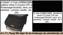 Wertung JJ Cole JUSBM/USBM - Bundleme Urban Fußsack für den Kinderwagen/Autositz; wind- und wetterfest - schwarz; stealth - bis 1 Jahr