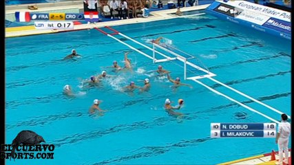 France 11 Croatia 14 European Champ Budapest 2014 Day 3 18.7.14 water polo