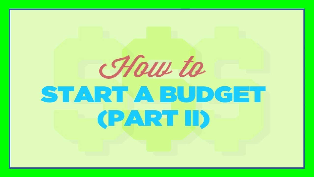 How To Start A Budget:The Envelope System