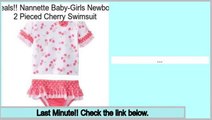 Cheap Deals Nannette Baby-Girls Newborn 2 Pieced Cherry Swimsuit