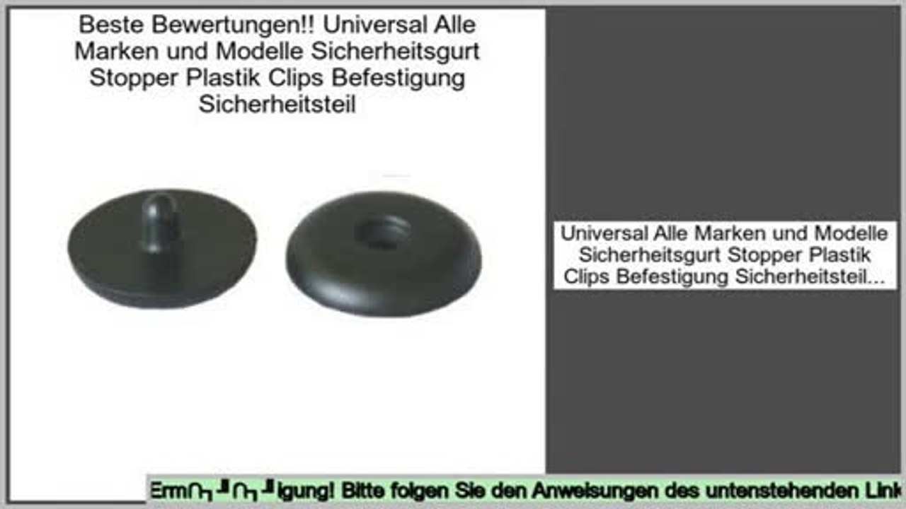 besserer Preis Universal Alle Marken und Modelle Sicherheitsgurt Stopper Plastik Clips Befestigung Sicherheitsteil