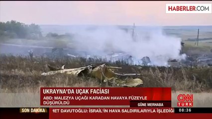 Ukrayna'da Düşen Yolcu Uçağı
