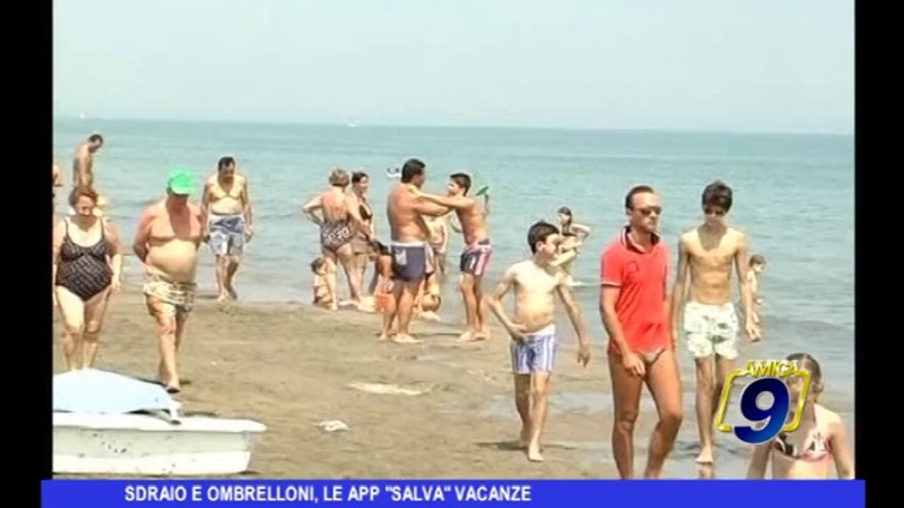 Sdraio e ombrelloni, le app "salva vacanze"