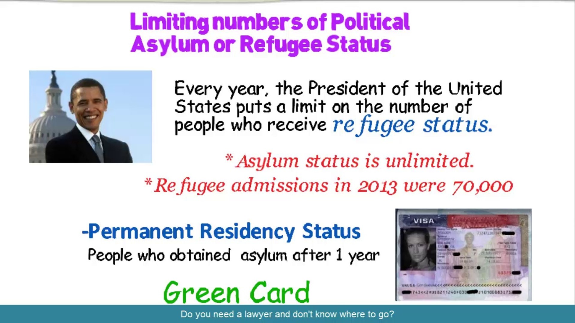 Political asylum and refugees