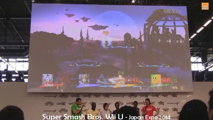 Super Smash Bros Wii U, Tournoi, à Japan Expo 2014 (extrait)