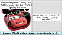 Consumer Reports Disney Cars 25930 Kindersitz für Auto; 15-36 kg - Lightning McQueen