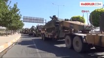 Şanlıurfa Suriye Sınırına Zırhlı Araç Sevkiyatı