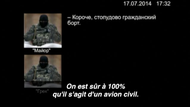 Crash en Ukraine : les enregistrements qui accusent les rebelles pro-russes