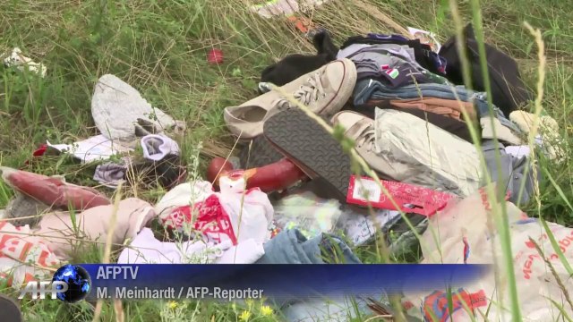Trauer und Verzweiflung nach Flugzeugabsturz in Ukraine