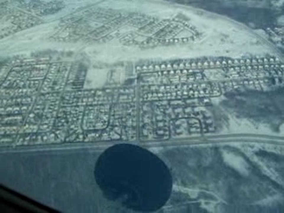 Vol en Cessna 172 au dessus de Montréal