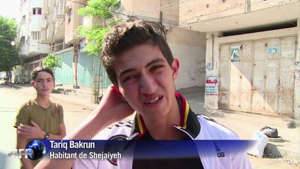 Les habitants de l'Est de Gaza fuient face aux combats