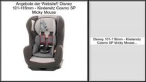 G�nstigstes Disney 101-116mm - Kindersitz Cosmo SP Micky Mouse