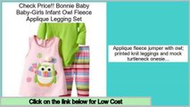 Daily Deal Bonnie Baby Baby-Girls Infant Owl Fleece Applique Legging Set