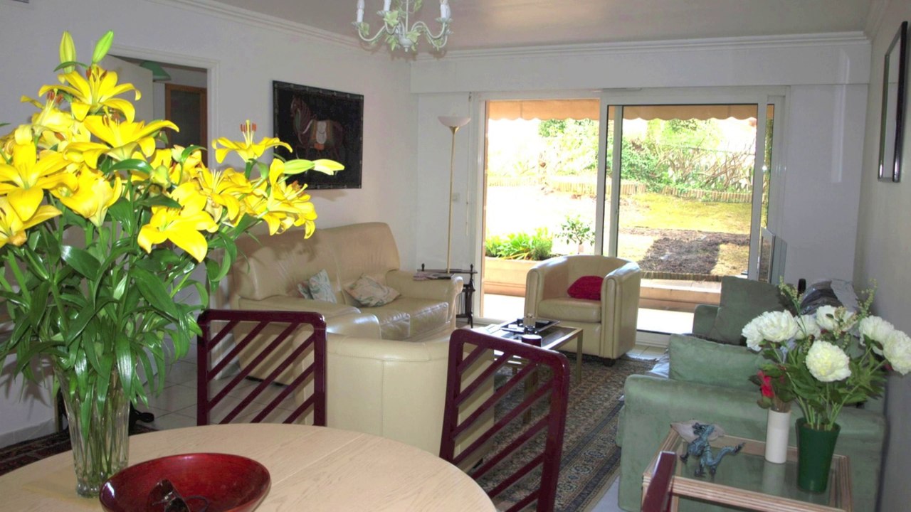 CANNES Forville - 3 pièces A VENDRE - 78 m² - Rez de jardin - Piscine
