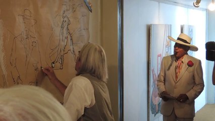 Madeleine Jean-Paul Chambas portraitise El Pana