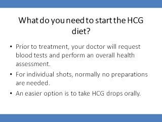 HCG Drops Weight Loss - FAQ (Part 1)