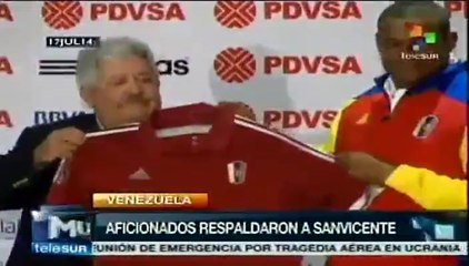 Sanvicente sustituye a Farías como DT de Selección de Fútbol de Vzla.